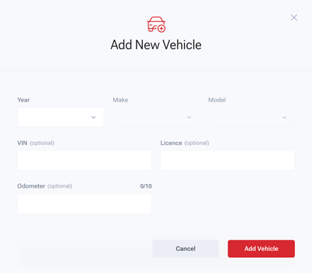 Add New Vehicle Info-1