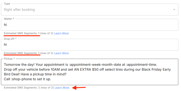 AutoOps Segment Count