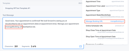 Booking Manager Steer Token