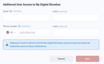 Add. User Access to DG