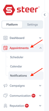 Nav to Notifications