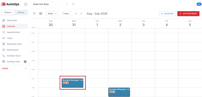Offline Mode_Calendar
