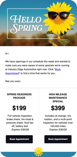 Q2 Marketing Calendar_April_Spring Savings