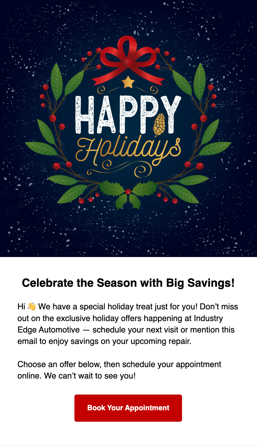 Q4 Marketing Calendar_Happy Holidays