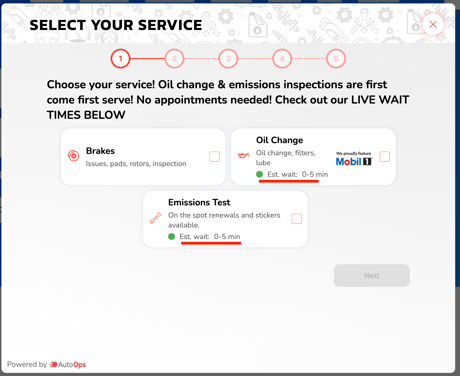 Wait Time on Live Issue Tree